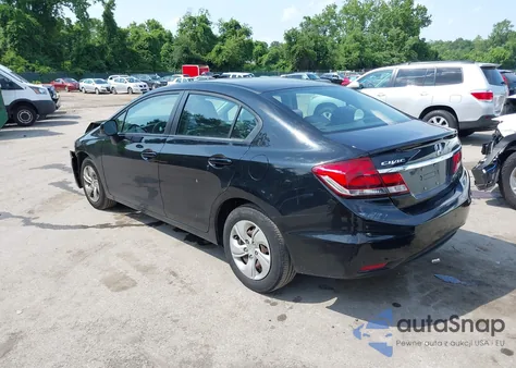 2013 Honda Civic Lx z USA, uszkodzony, nr VIN 19XFB2F56DE293838